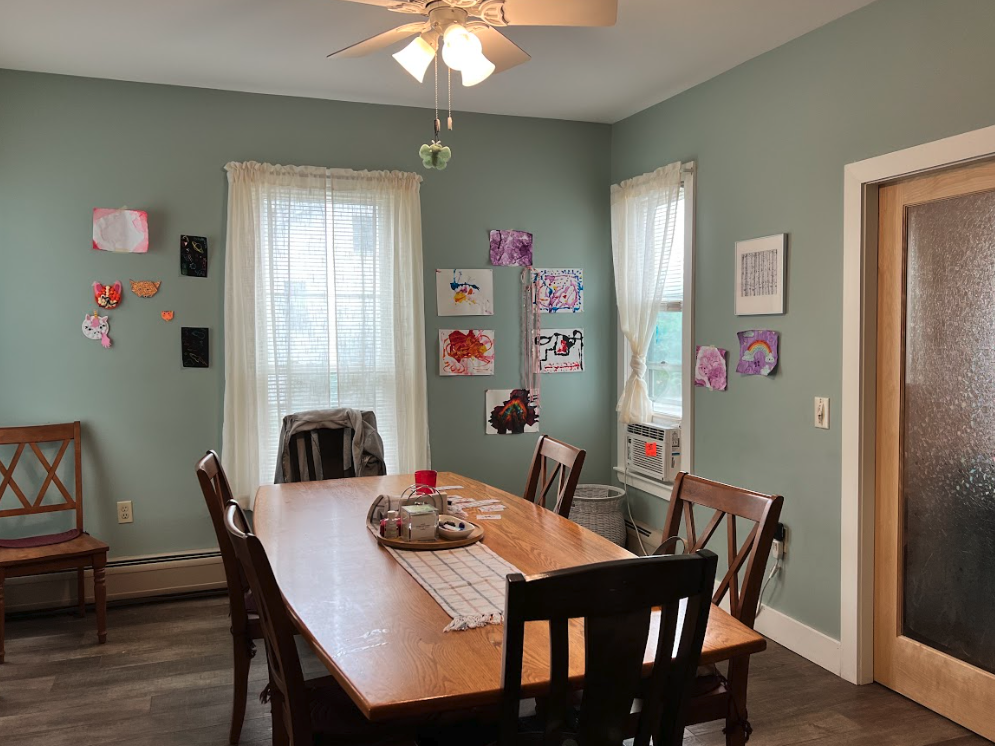 Sea Haven interior showing a dining table / dining room